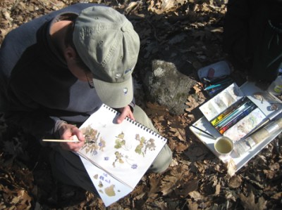 Barry Van Dusen painting