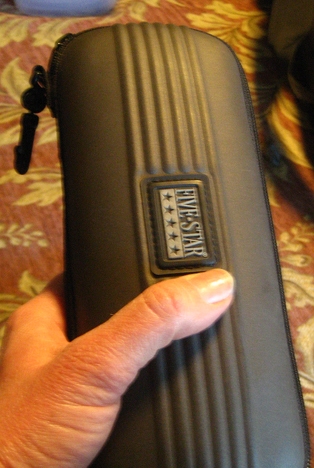 My trusty purse-sized paint kit 