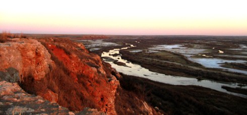 Sunrise on the Cimarron