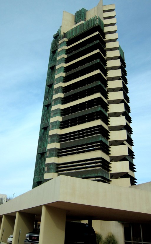Price Tower, Bartlesville, OK. Frank Lloyd Wright's only high-rise.