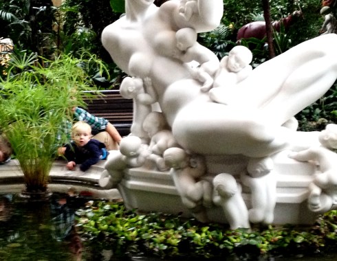 Babies! At the Ny Carlsberg Glyptotek in Copenhagen.