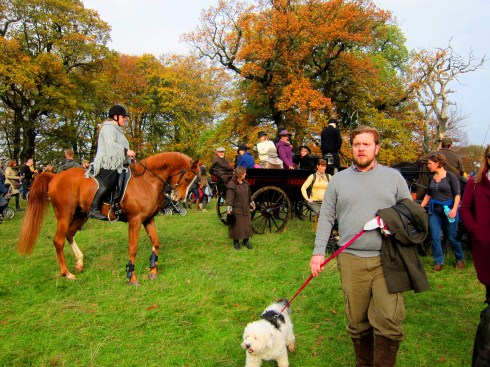 The spectators were almost as interesting as the spectacle.